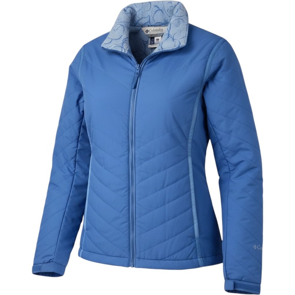 Columbia Women's Blue Vertex Quilted Core Interchange Coat Size Small